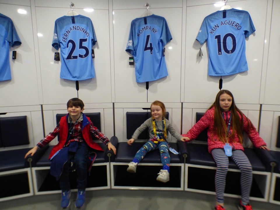  The stadium tour of Manchester City went a bit too well