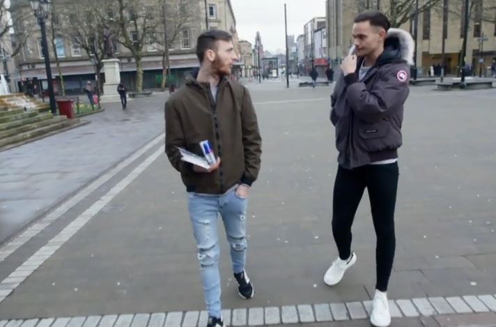  Antony is keen to put Alex to work handing out leaflets in the city centre to earn some extra cash to pay for the family's roast dinner