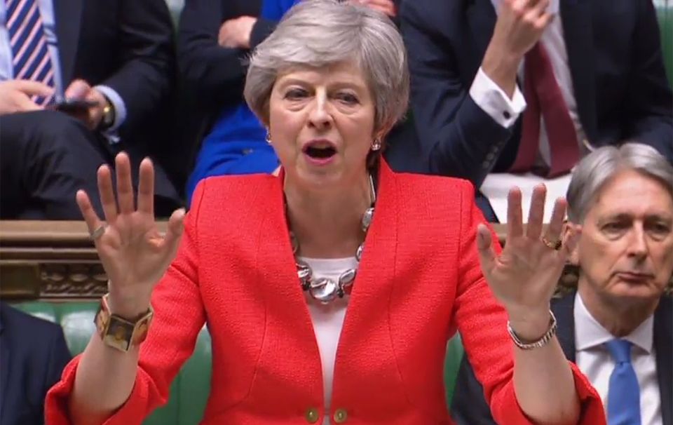 Theresa May's Brexit deal was voted down again in March