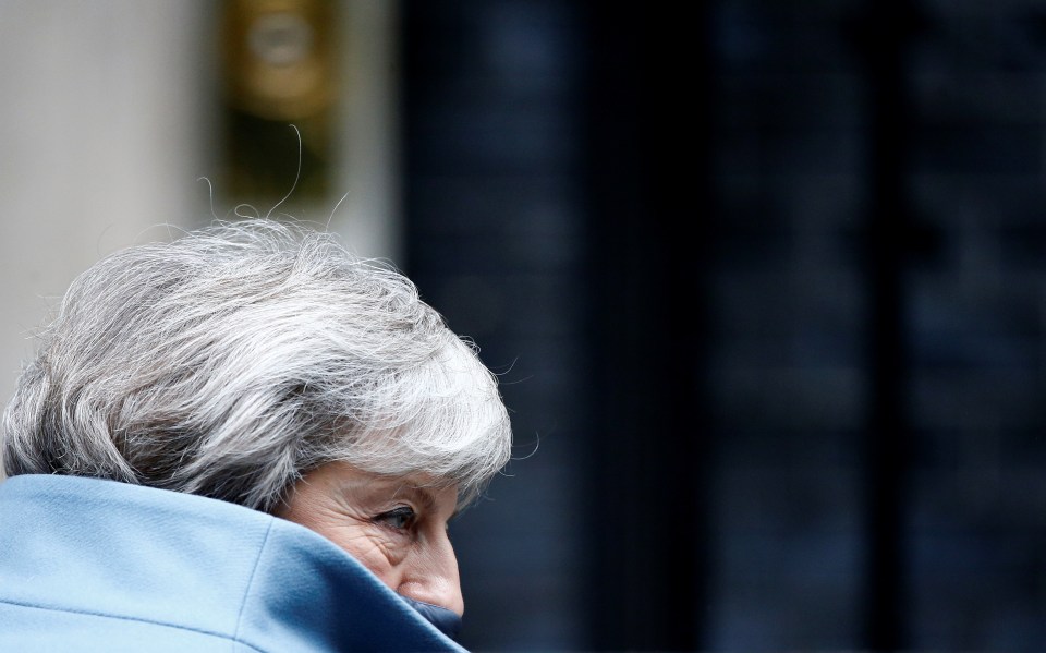  Theresa May saw her deal crash to a massive defeat last night