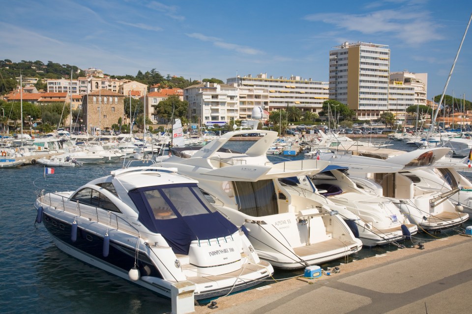  See the lovely Port Privé de Sainte Maxime