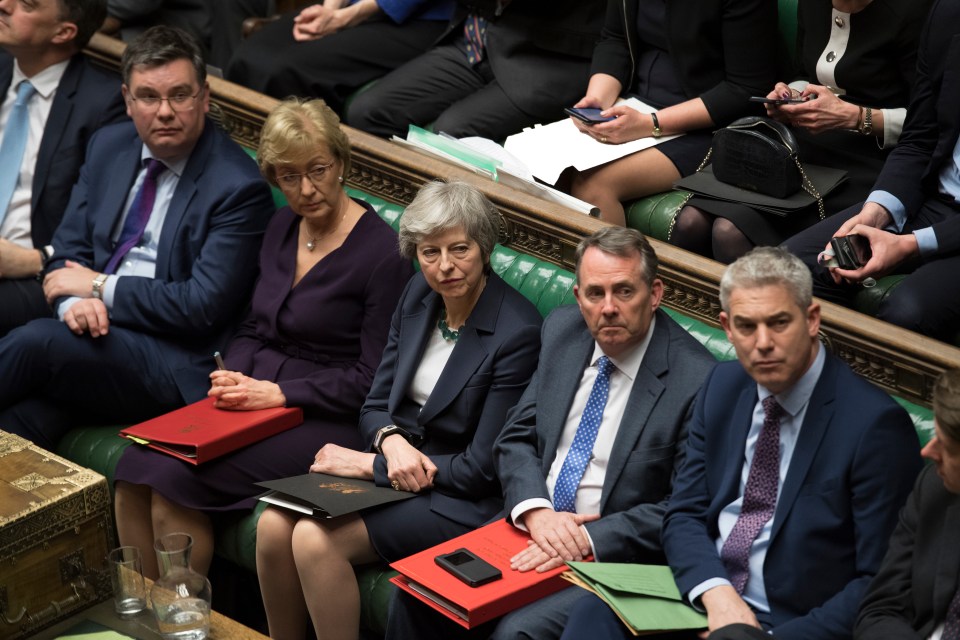  Livid hardline Tory Brexiteers vowed to end the PM's Government rather than support a two-year Brexit delay