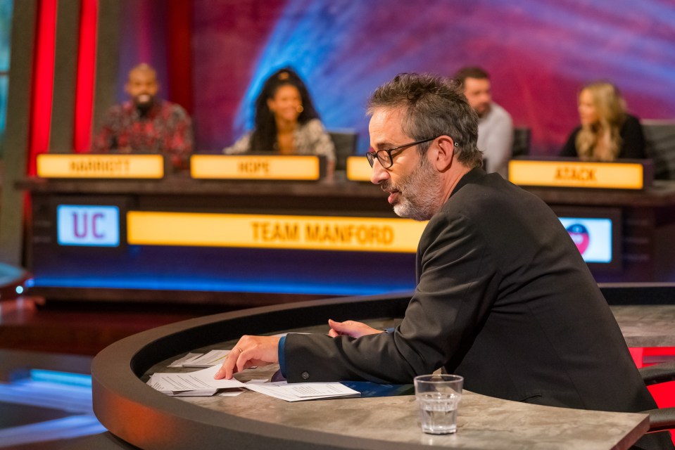  Comedian David Baddiel will be hosting the quiz programme