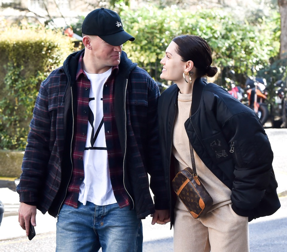  Channing Tatum and Jessie J were snapped hand-in-hand and gazing into each other's eyes in London