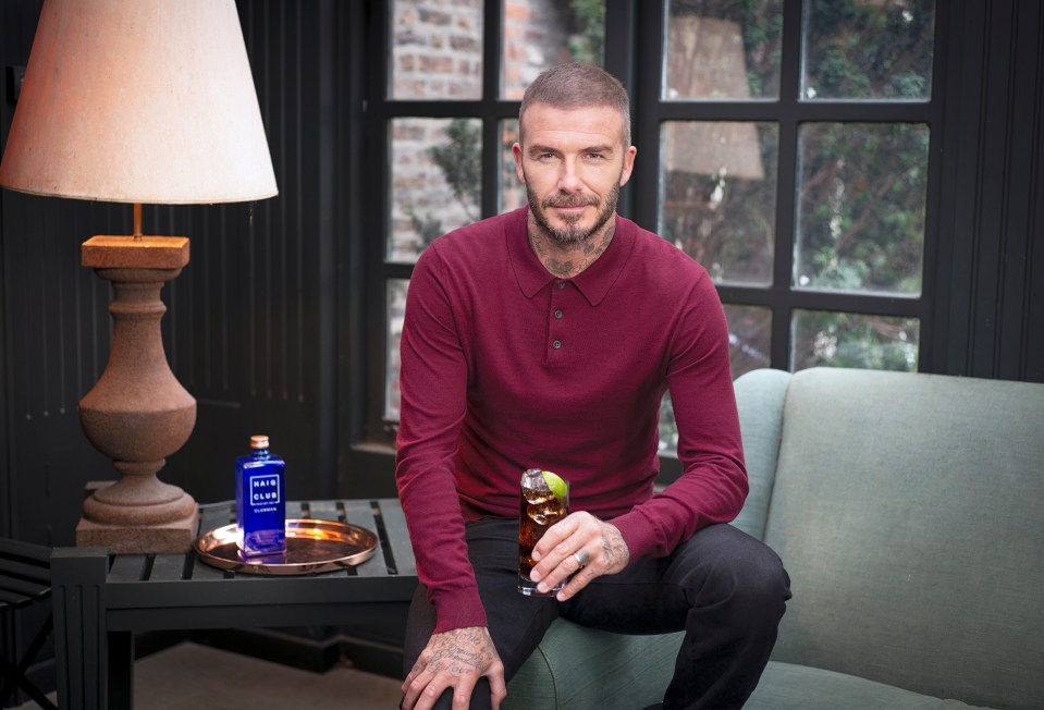  David Beckham's The Haig Club was launched in 2014