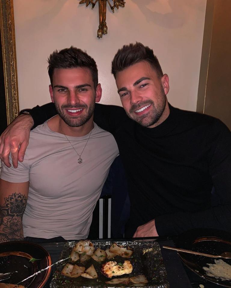  Sam and Adam became friends on Love Island last summer