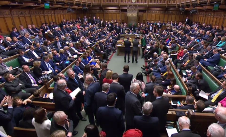  MPs backed a tabled motion which paved the way for a number of indicative votes