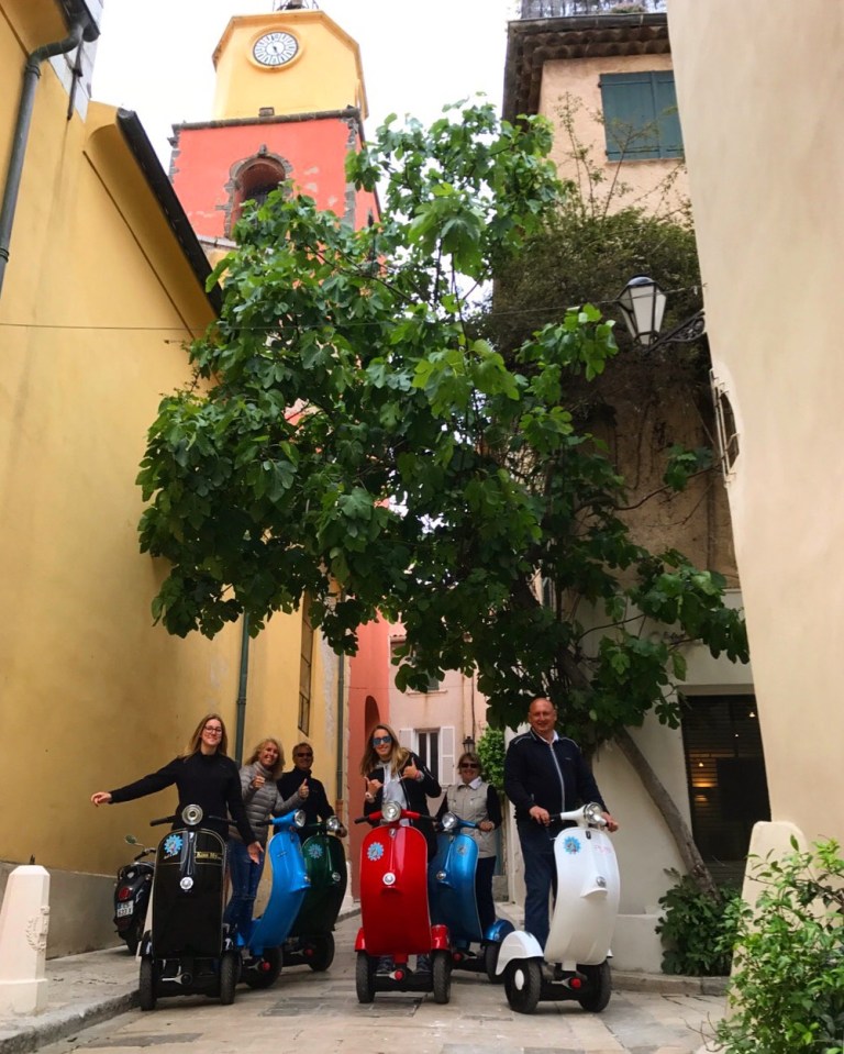  Explore St Tropez on a fun Le Z-Scooter - a two-wheeled cross between a Segway and a Vespa