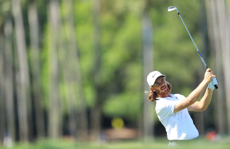 The Brit recovered from a poor start, as managed just one birdie in his first nine holes