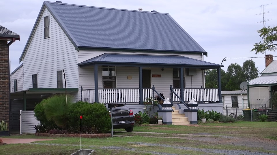  The home in Grafton where Tarrant grew up