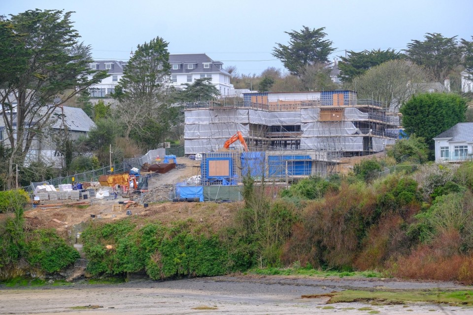  Gordon's new home has been built from scratch with planning permission