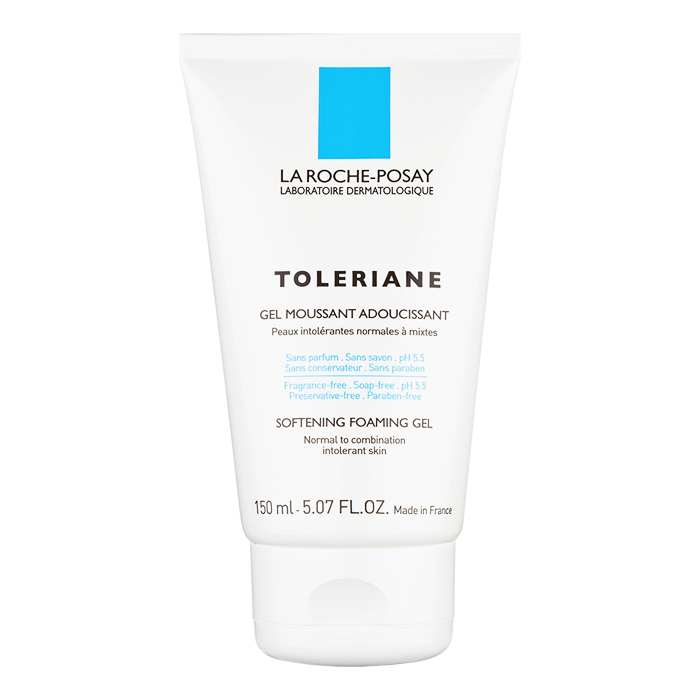  La Roche-Posay Toleriane Softening Foaming Gel was among the gentle products she now relies on