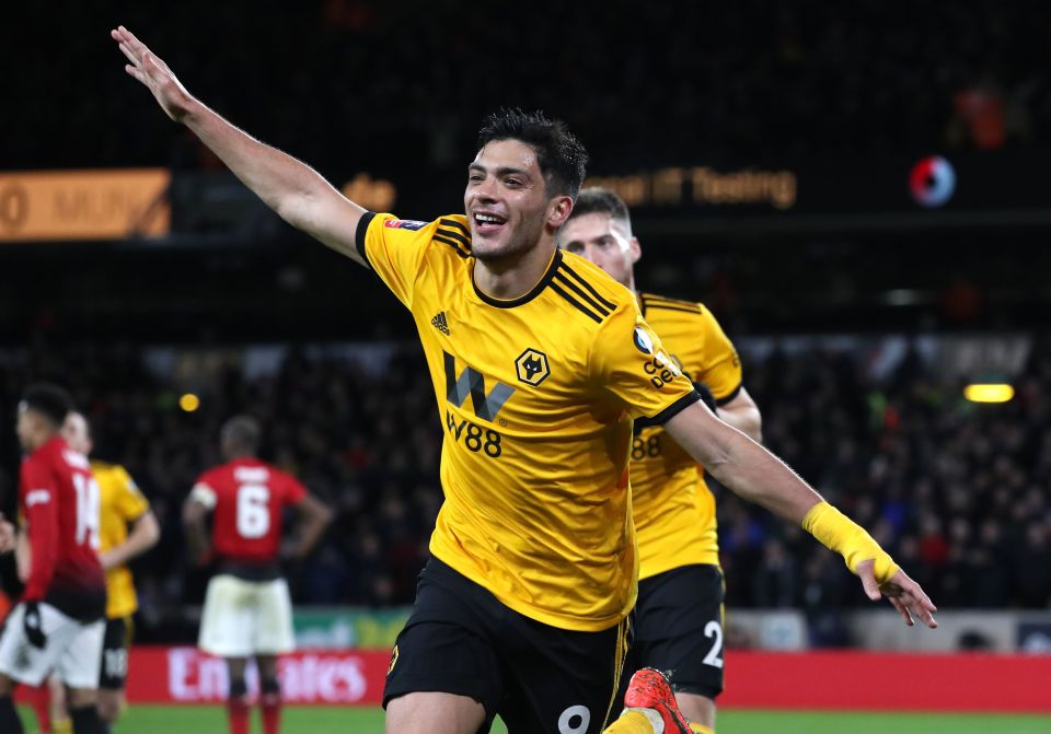 Wolves netted twice late on to send Man Utd packing