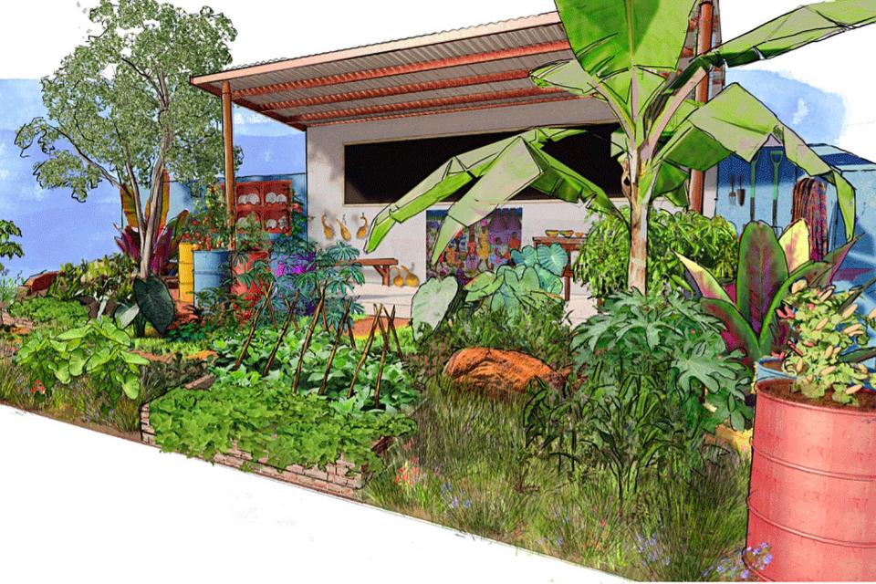  Camfed, an African charity backed by Meghan and Prince Harry, will show this climate change garden at the Chelsea Flower Show