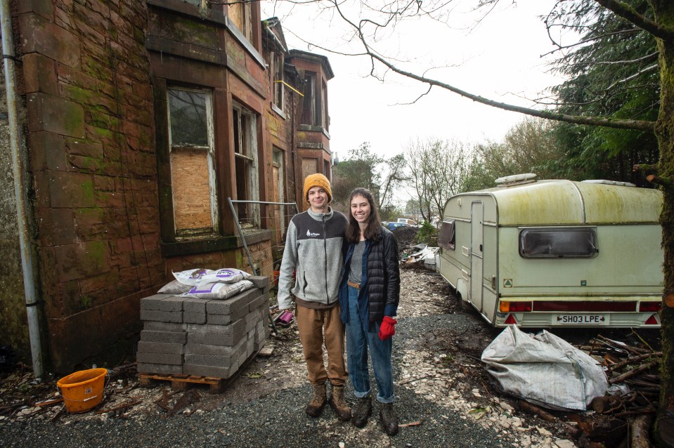  They plan to split the building into three flats