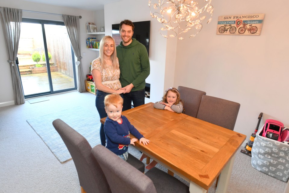  Heidi was just two when Shona and Nick bought the house in Lancashire