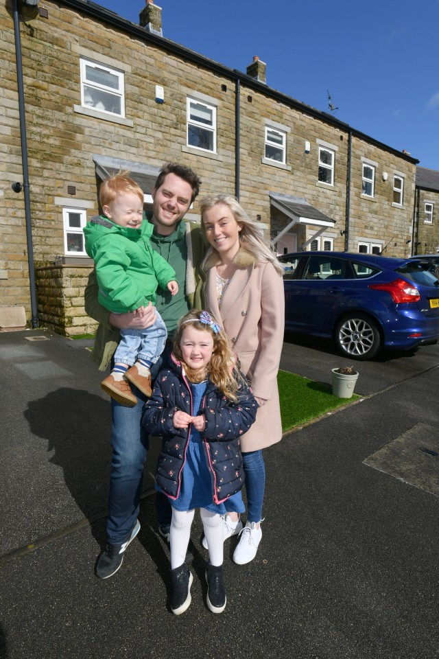  The family-of-four have no plans to move any time soon