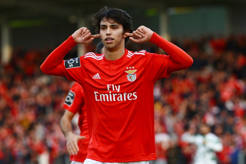  Benfica star Joao Felix is wanted by both Manchester clubs