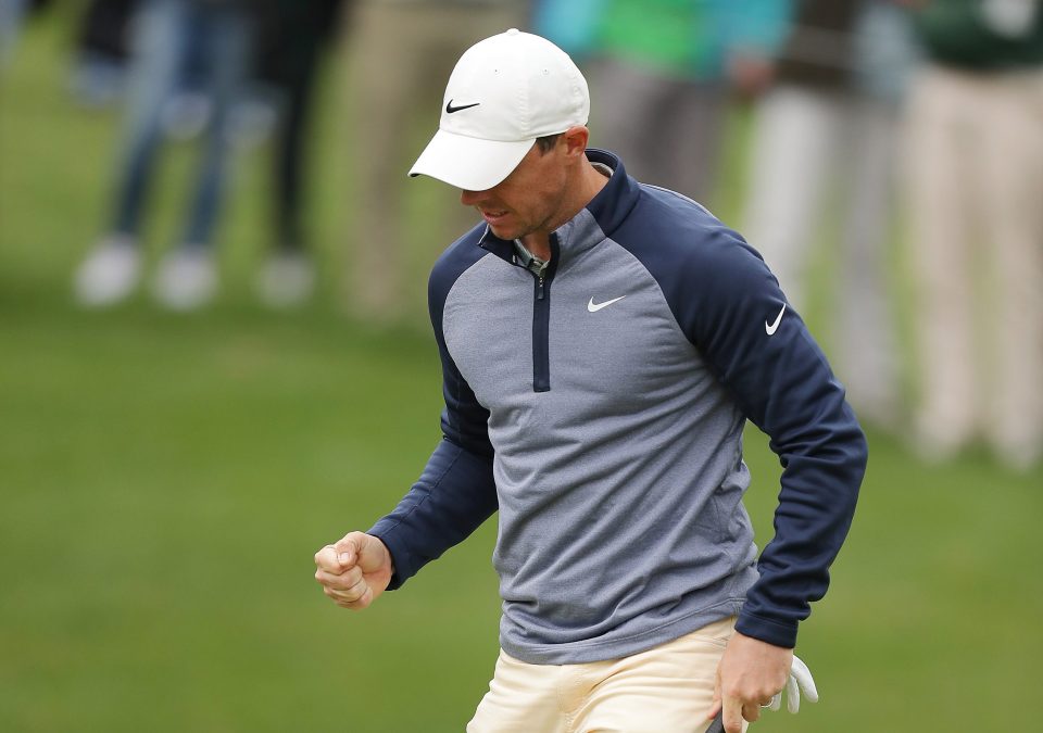  Rory McIlroy won the Players on St Patrick's Day in a perfect warm-up for the Masters