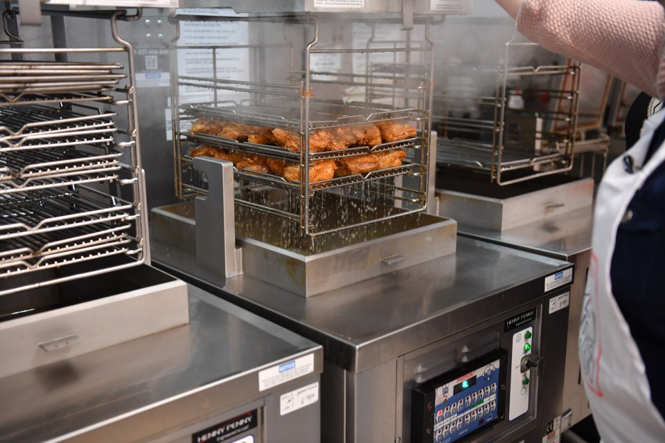 This is how KFC chicken is fried in stores across the country every day