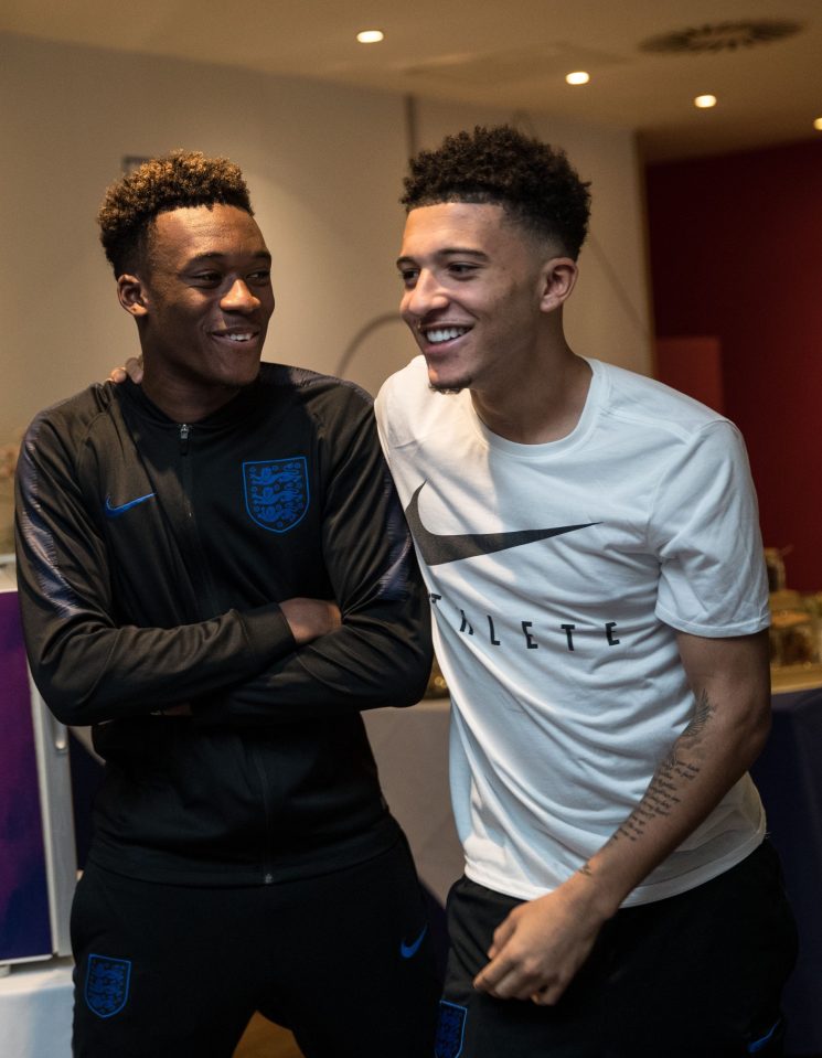  England are set to start Jadon Sancho and play Callum Hudson-Odoi against Czech Republic