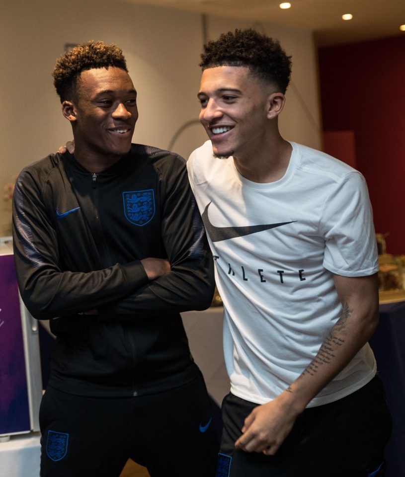 United have made Hudson Odoi's England teammate Jadon Sancho their No1 priority 