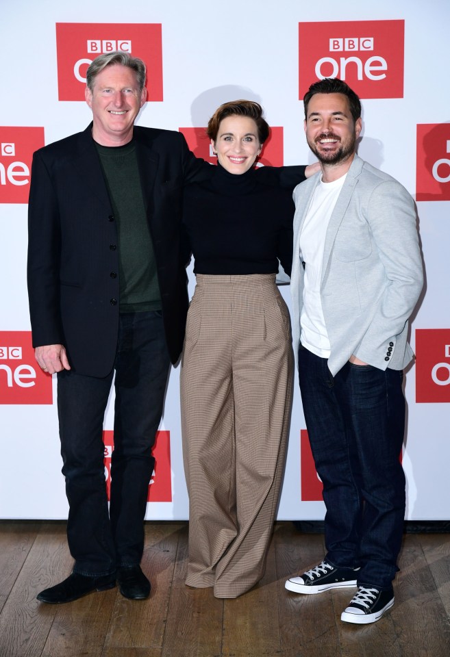 Adrian is back alongside co-stars Vicky McClure and Martin Compston