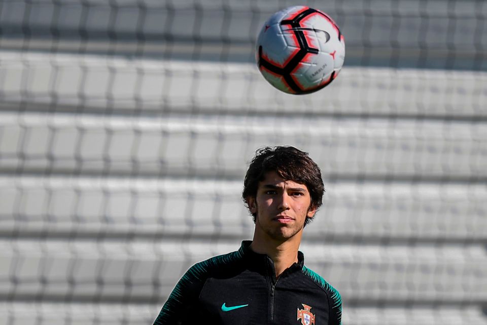  Baby-faced Joao Felix is yet to receive his first Portuguese senior cap