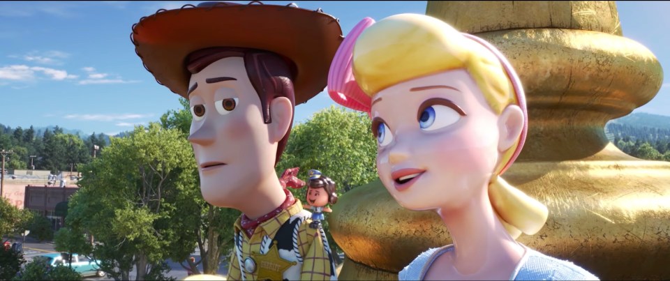  Woody and Bo are reunited in the Toy Story 4 trailer