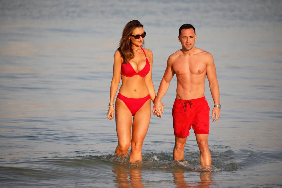 Catherine Tyldesley and Tom Pitfield