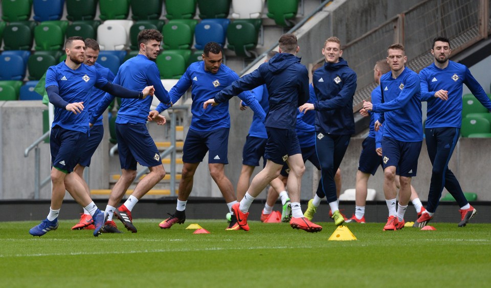  Morale is high in the Northern Ireland camp