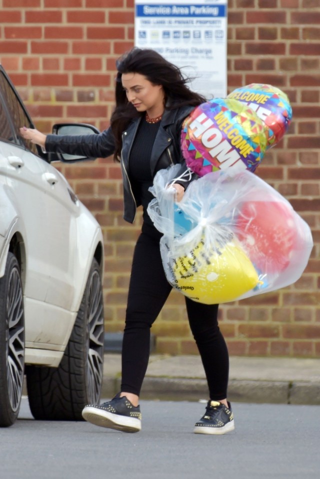  Adam's sister Fae was seen buying balloons for the party