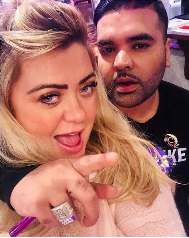 Gemma has been spending lots of time with Naughty Boy since meeting him at the Brits last month