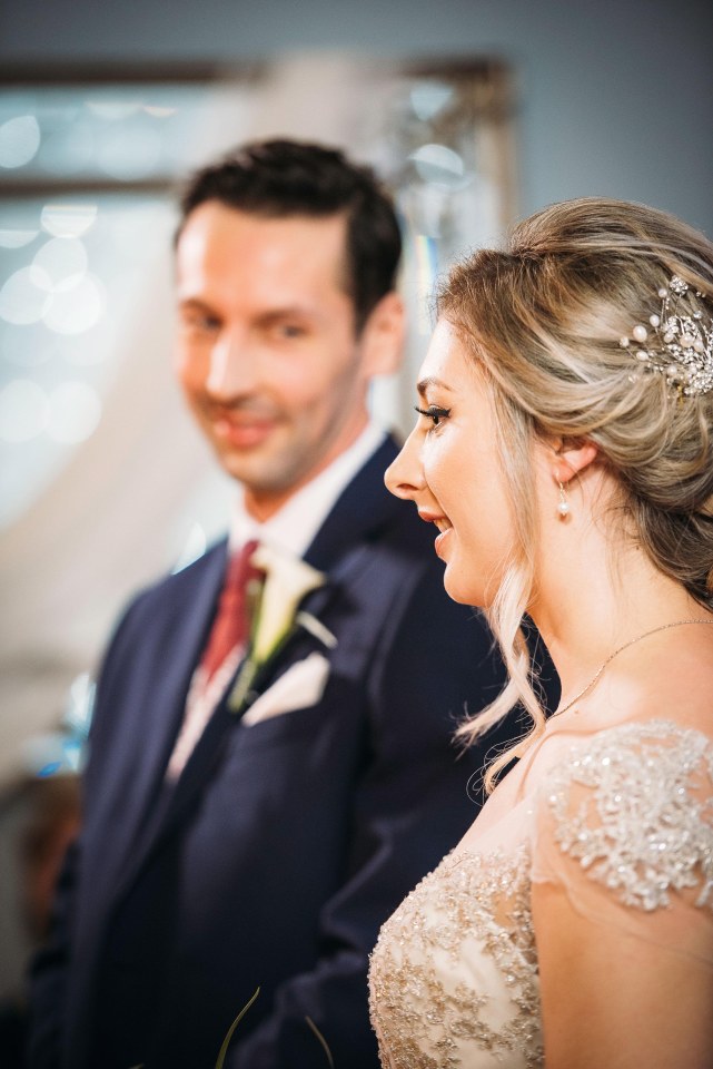  Nurse Steph, 28, walked up the aisle with property manager Jonathan, 39, in last week’s episode