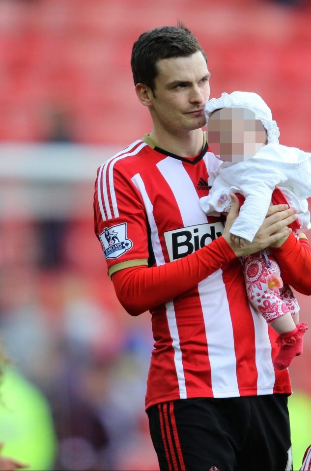  Adam Johnson was reunited with his daughter