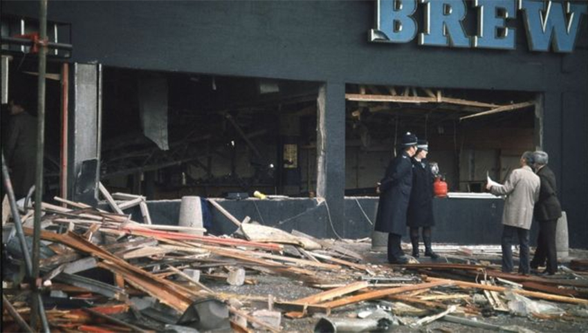  An anonymous ex-IRA volunteer named the four people he claims were responsible for the IRA blasts that left 21 dead