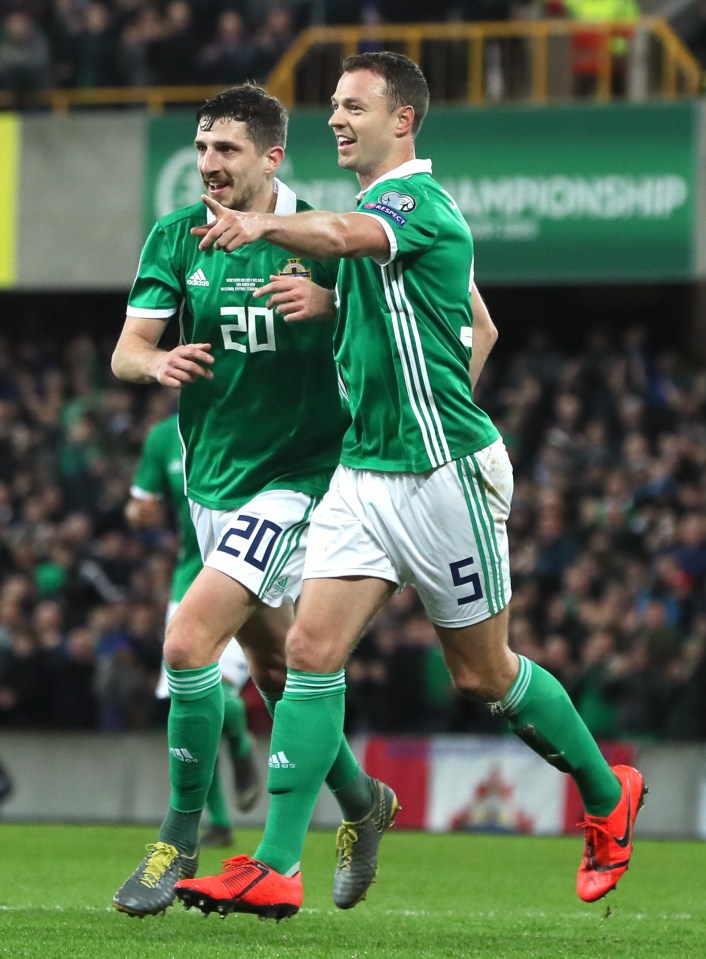  All three of Evans' goals for Northern Ireland have come at Windsor Park