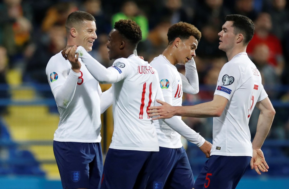 Ross Barkley scored twice as England put on another five-star showing