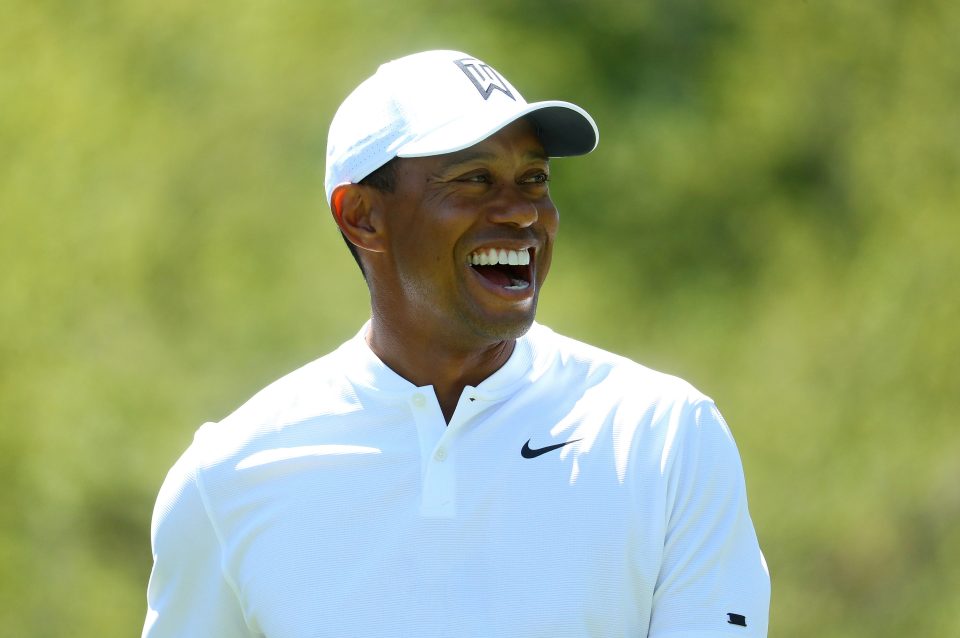 Wesling got the usually focused Woods to smile at his prank at the Players Championship