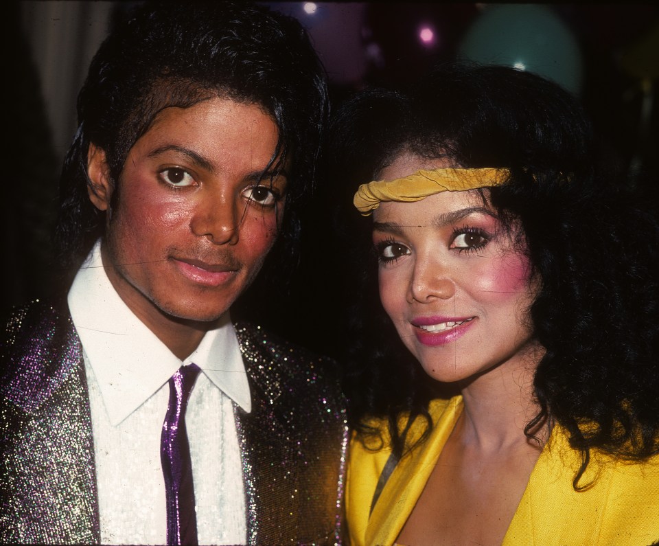  LaToya also slammed her brother Michael for 'sleeping with little boys' in 1993. Here the siblings are pictured in 1984 at their mother's birthday party