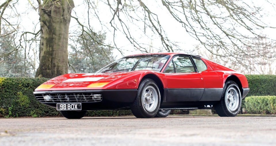 Sir Elton bought the Ferrari new in 1974