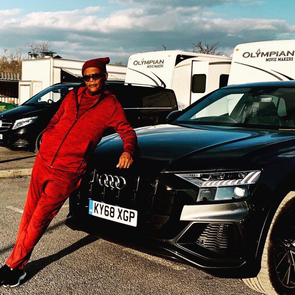  Samuel Jackson has borrowed this Audi Q8 for a month while filming Hitman’s Bodyguard 2 in London