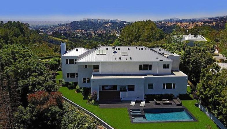 Del Piero's Bel Air mansion is fit for a king