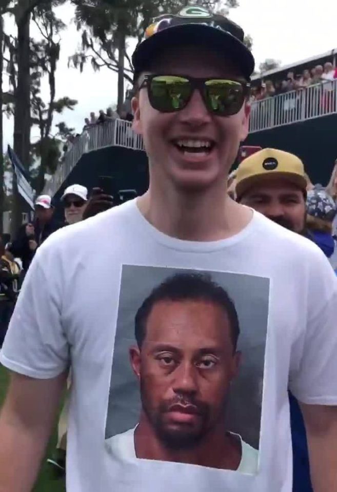  Superfan Thomas Wesling got Tiger Woods grinning at his own DUI mugshot