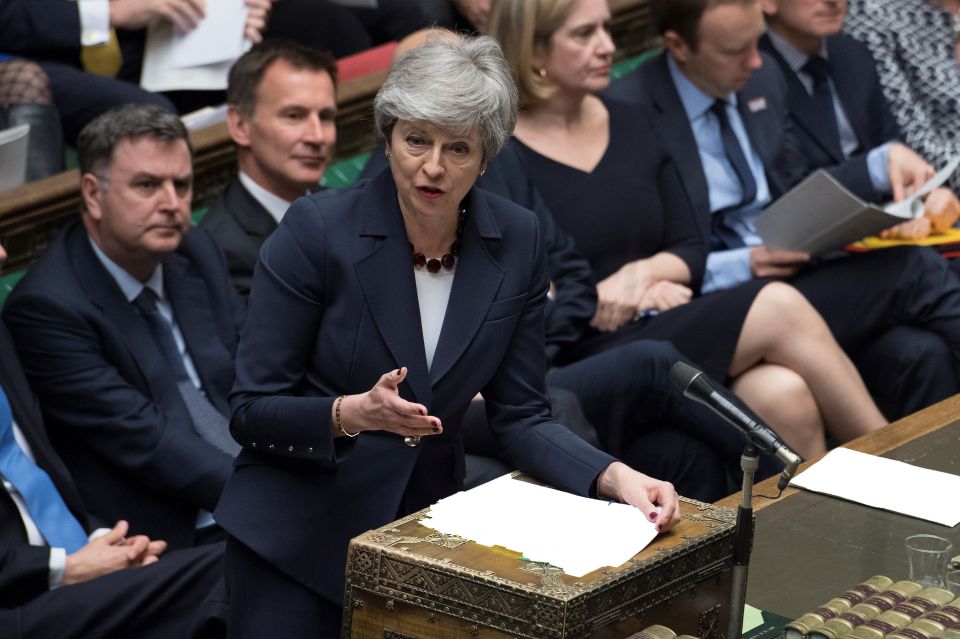  Theresa May is trying to save her Brexit deal