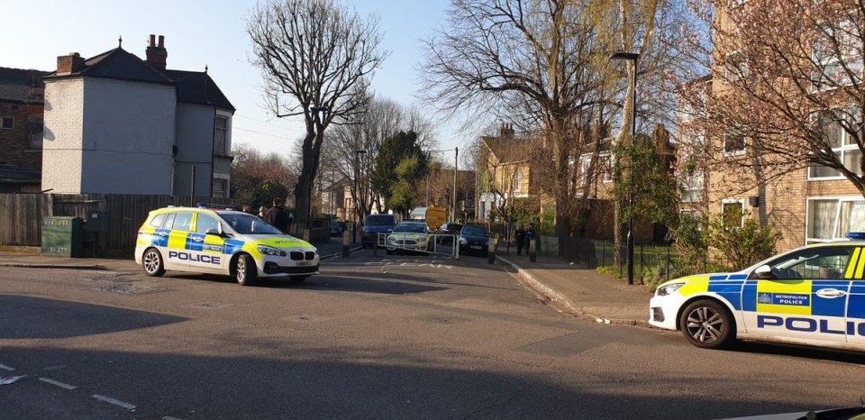 No arrests have been made after a man was attacked in Tottenham about 6.30am