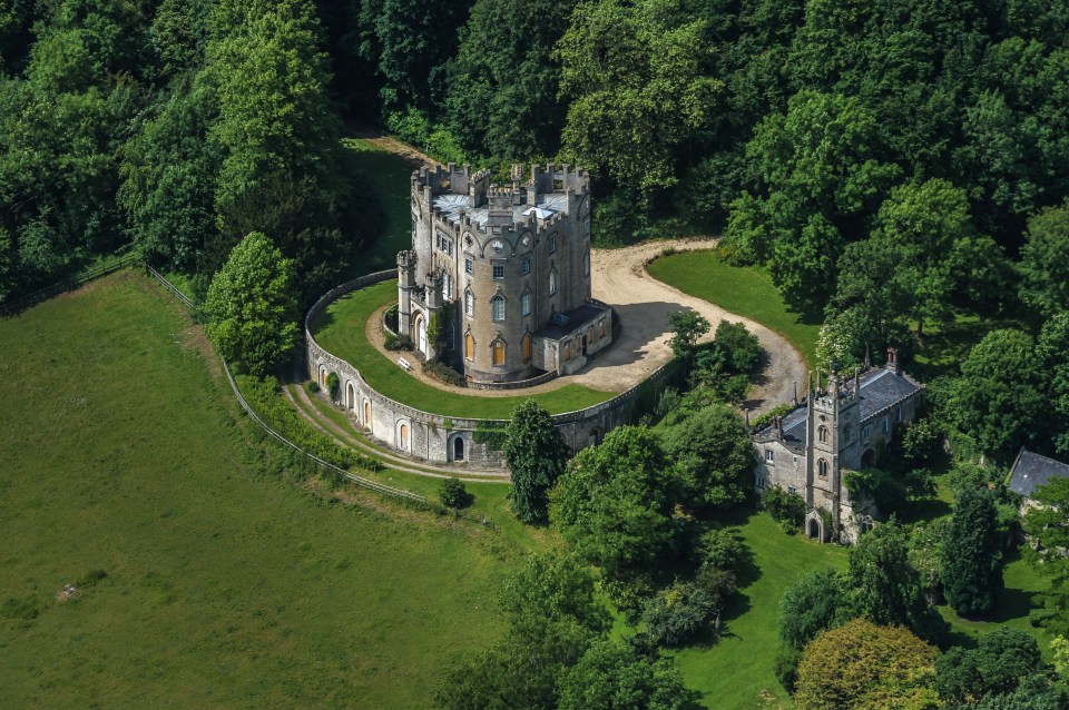  The actor spent his fortune purchasing castles he's never lived in