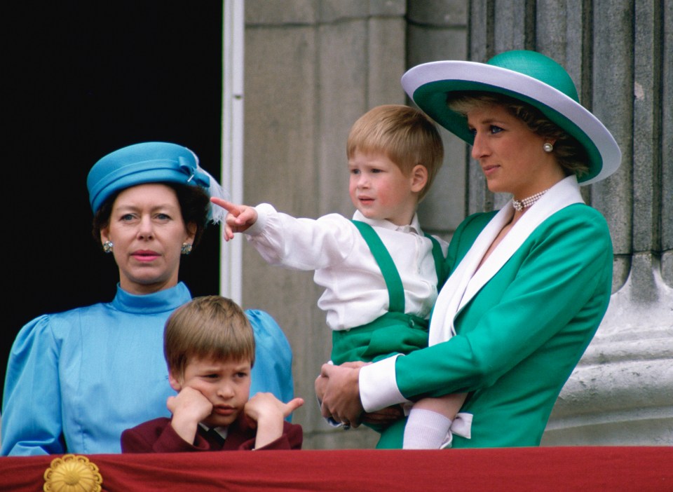 Margaret was also apparently privy to Diana’s affairs while they were both living at Kensington Palace