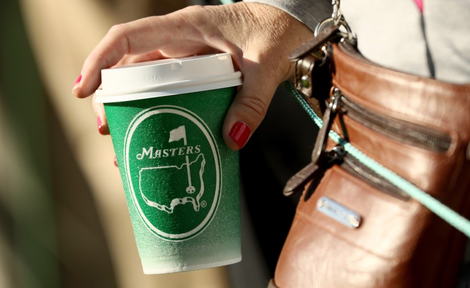  Everything at the Masters features its own logo