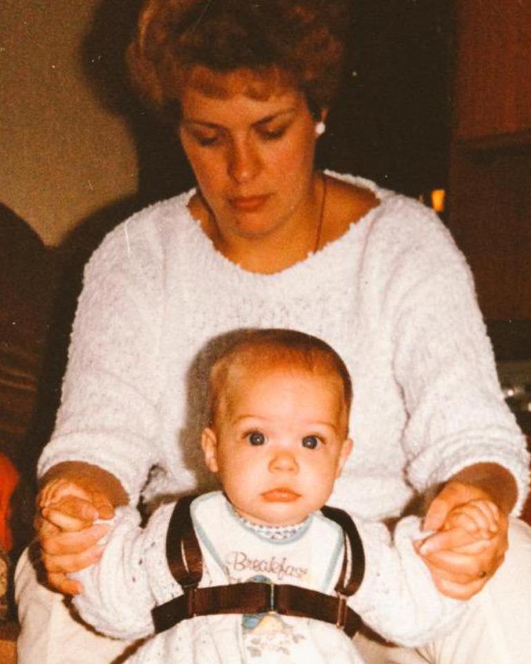  A baby Gemma Atkinson, who is about to become a mum herself